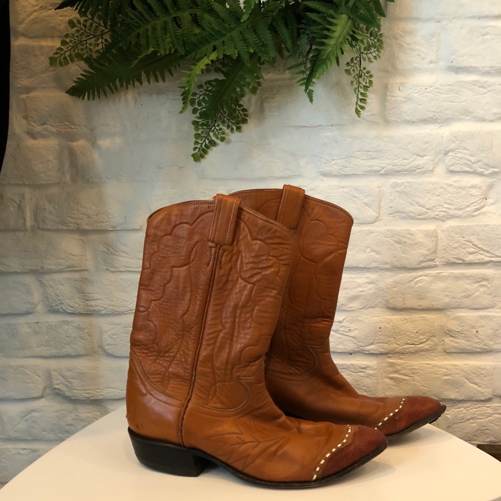 Unique vintage cowboy boots